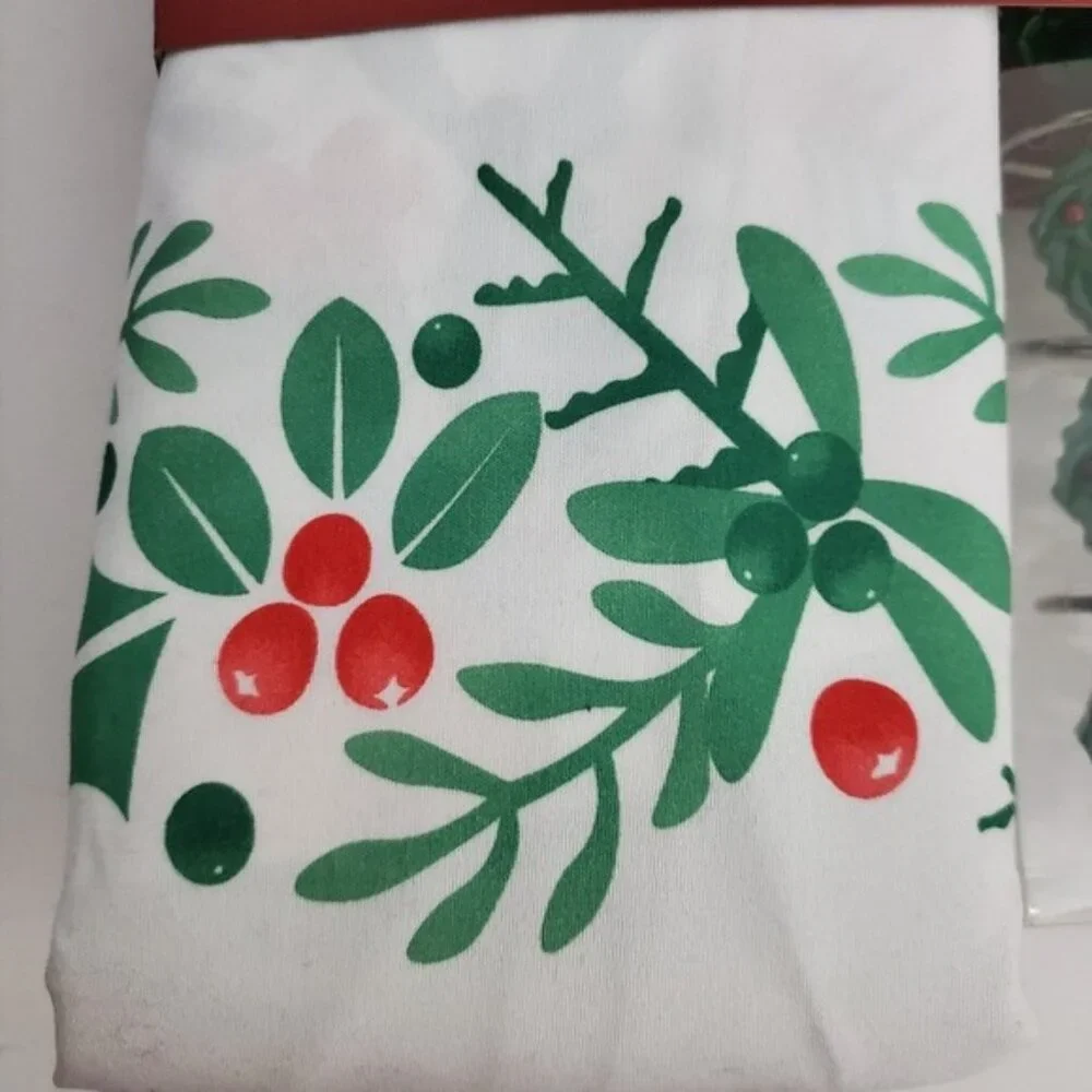 Merry Wreath Shower Curtain & Hook Set